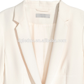 Les femmes blanches formelles modernes dames affaires costume veste de bureau